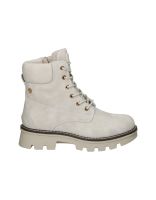 botines militares beige xti 141959 para mujer 37