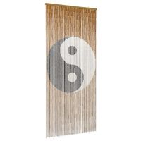 cortina de puerta insectos multicolor 90 x 200 cm bambu vidaxl