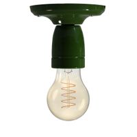 aplique o plafon de porcelana verde