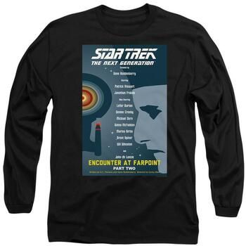 Star Trek Camiseta manga larga The Next Generation Season 1 Episode 2 para hombre