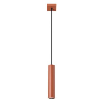 Lámpara colgante vaza rojo, 1 luz