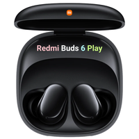 xiaomi redmi buds 6 play - auriculares bluetooth 54 36h bateria ia noise reduction carga tipo c touch blanco