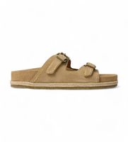 polo ralph lauren para hombre 803916776003 sandalias de piel turbach marron 41 plano ninguno casual