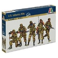 italeri 6168 - figuras infanteria us anos 90 escala 172