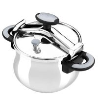 olla a presion bra new star 8l 24cm acero inoxidable induccion