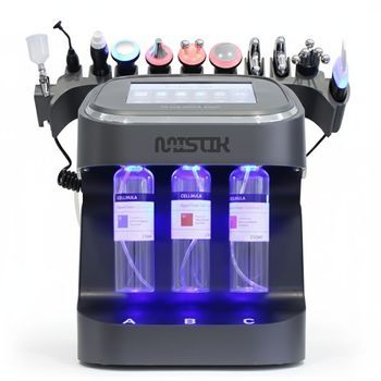 Mistik Máquina Facial Profesional Multifunción 10 En 1 De Mesa Radiofrecuencia Hidrofacial Bubble Pen Ultrasonido Facial Mesoterapia