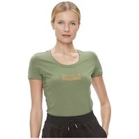guess camiseta studs box para mujer