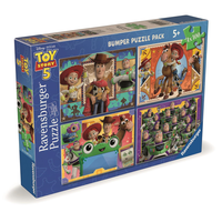ravensburger - puzzle toy story 5 4x100 piezas 12004283