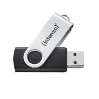 memoria usb intenso office line 64 gb usb-a 32 gen 1x1 negro-plata