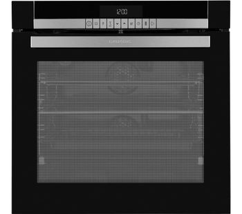GRUNDIG GEZST47000BP Electric Oven - Black, Black