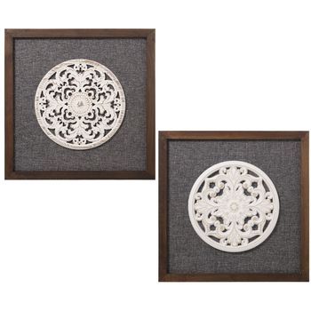 Set 2 Retablos Blanco