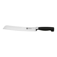 zwilling vier sterne cuchillo para pan 23 cm filo serrado inverso