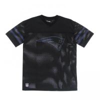 camiseta new england patriots - nfl mesh outline logo oversized new era