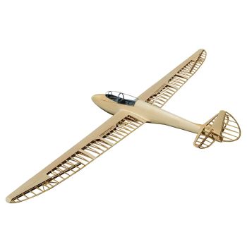 Modelo de avión a control remoto de balsa Aero Model Musger MG-19B de Tony Ray con envergadura de 2933 mm a escala 1/6