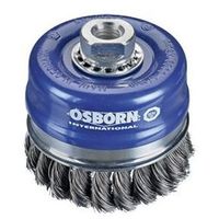 cepillo taza inox de alambre trenzado con tuerca m14 y filamento o 050 mm 100x2525  osborn 0002608354