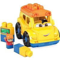 mega bloks - autobus escolar lilvehicle - ladrillos de construccion - autobus escolar con