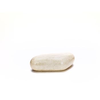 Mesa De Centro Sasso Medium (52 X 98 X 27 H) En Piedra Fósil Beige