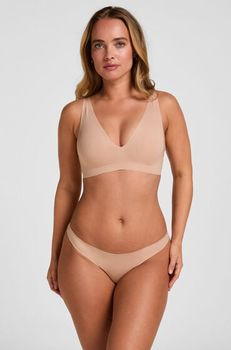 Hunkemöller Super Comfort Tanga Beige