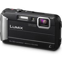 panasonic lumix dmc-ft30eb-k tough compact camera - black black