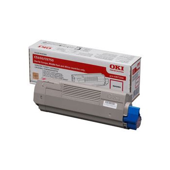 OKI 43872307 Original Standard Capacity Cyan Toner Cartridge