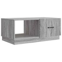 mesa de cafe gris sonoma 90 x 50 x 37 cm madera de ingenieria vidaxl