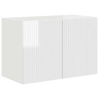 mueble de tv montado en la pared 595 x 31 x 40 cm brillante vidaxl