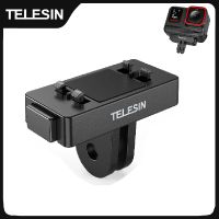 telesin-adaptador magnetico de dos garras accesorios de camara de accion para adaptador insta 360 ace ace pro
