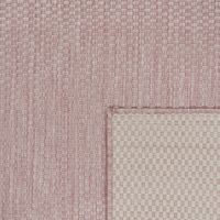 alfombras de interior y exterior venezia rosa 80x250 cm