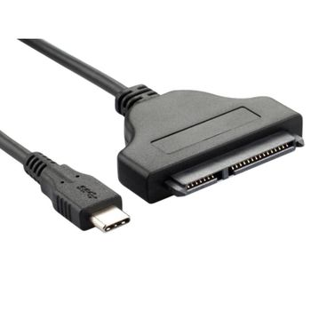 Cable adaptador USB-C a SATA III para disco duro 2.5