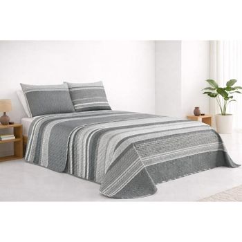 OsoNube-Colcha bouti para verano y entretiempo - Colcha para cama inluye 1 o 2 funda de cojin segun la medida，Colcha cubre cama 100% poliester, suave y transpirable. El diseño de la funda de cojin