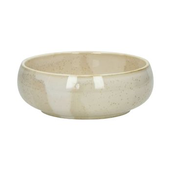 Bol de porcelana beige para cereales d15,7