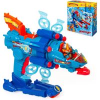 magicbox superthings blaster jet con figuras y accesorios