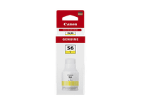 botella de tinta - canon gi-56y 14000 paginas impresion amarillo