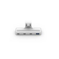 hub xtrememac 6 puertos usb tipo c hdmi microsd sd blanco xwh-uim-13