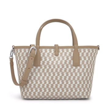 Tous Bolso capazo mediano reversible 2002308104-BEIGE