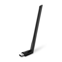 tarjeta de red tp-link ac600 usb wlan 600 mbits negro con antena externa