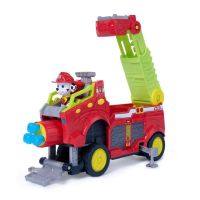 vehiculo paw patrol dino movie rescue responder marshall con figura articulada