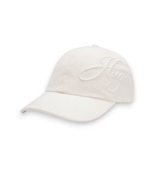 HUGO para mujer. 50566695 Gorra Angye blanco (OSFA), Casual, Algodón