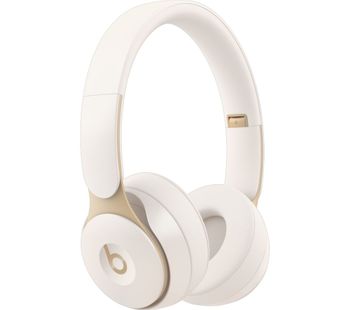 BEATS Solo Pro Wireless Bluetooth Noise-Cancelling Headphones - Ivory, Ivory