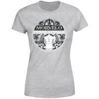 morvelo power womens t-shirt - grey - xl - grey
