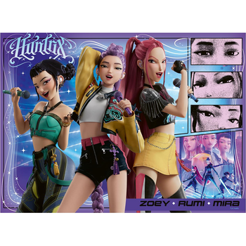 Ravensburger - Puzzle K-Pop Demon Hunters XXL 100 Piezas. (12002222)
