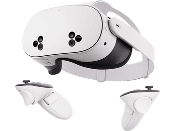 Gafas de realidad virtual - Meta Quest 3s, 128 GB, 8GB RAM, Snapdragon XR2 Gen 2, 1832×1920p, 2.5h Autonomía, Blanco