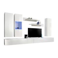 mueble para tv fly e5 diseno color blanco brillante mueble colgante moderno y a la moda para su sala de estar