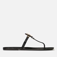 tory burch womens miller faux leather jellie sandals - uk 3