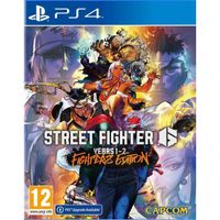 street fighter 6 years 1-2 - fighters edition ps4ps5 uk