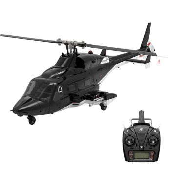 Eachine E188 PRO Airwolf 2.4G 6CH 6G 3D Aerobático sin estabilizador Motor Doble sin escobillas Escala 1:34 Helicóptero