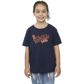 Willy Wonka Camiseta Bar Logo para niña