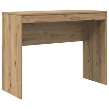 Escritorio | Mesa De Trabajo Roble Artesanal 100 X 40 X 76 Cm