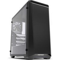 phanteks eclipse p400s atx mid-tower pc case - black  white black
