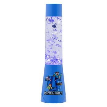 Paladone Minecraft Flow Lamp Lámpara De Mesa Azul